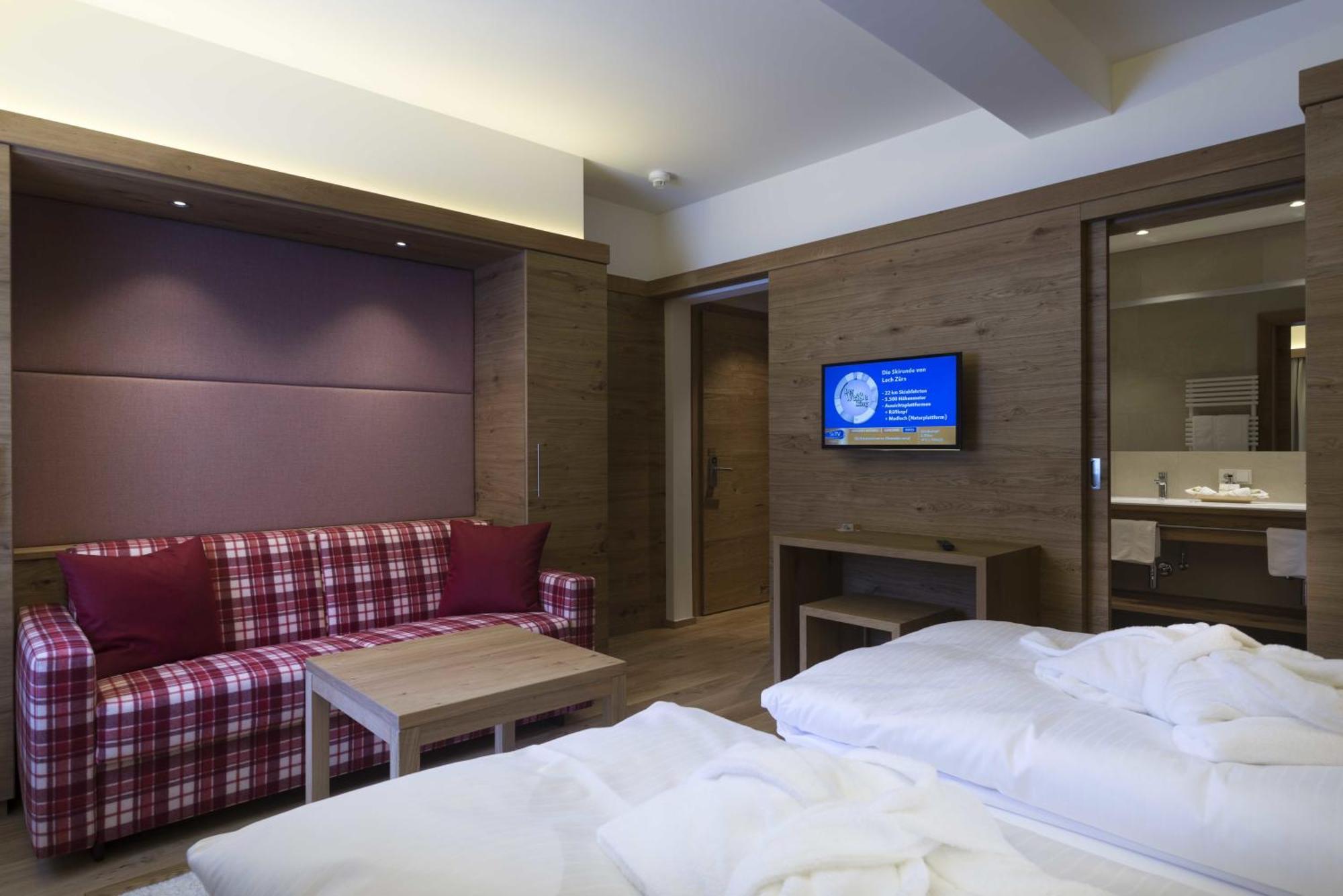 Hotel Garni Panorama ليش ام ارلبرغ الغرفة الصورة